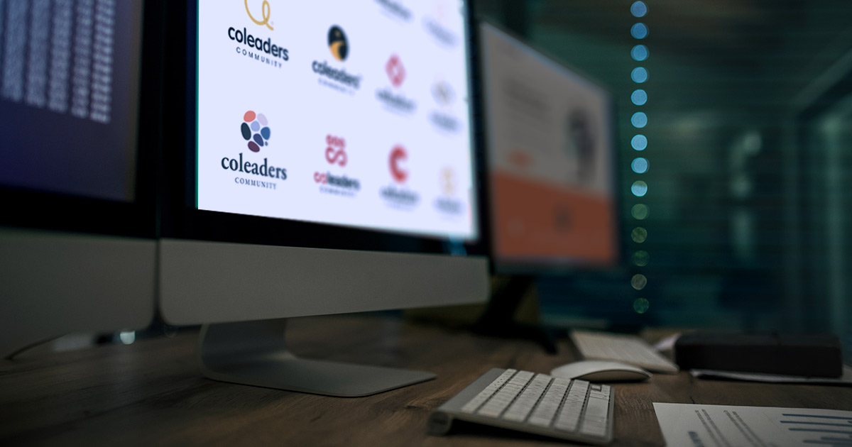 Coleaders 4 screen logos